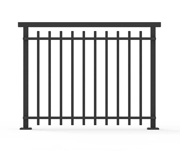 Moderne de garde-corps barreaudé